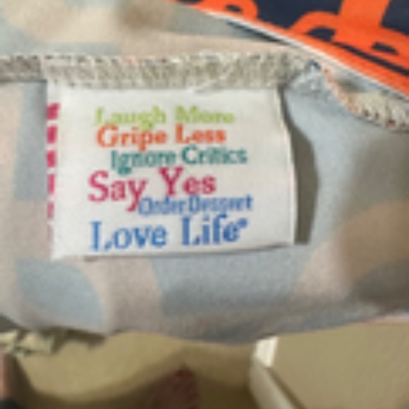 Gretchen Scott geometric Shift Dress S - Picture 11 of 11